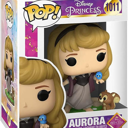 POP Disney Ultimate Princess: Sleeping Beauty - Aurora Funko Pop Vinyl Figure (Bundled with Compatible Pop Box Protector Case), Multicolored, 3.75 inches
