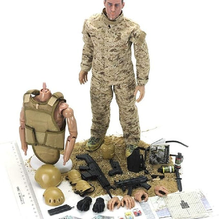 7Buy 12in Special Forces Action Figures Soldiers Toys 1:6 Scale for Children Kids Boys Age 8 10 12 14