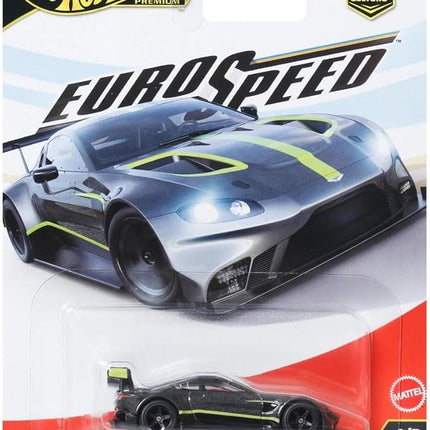 Hot Wheels Premium Car Culture Collectible Toy Car, 1:64 Scale Die-Cast Lamborghini Essenza SCV12, Eurospeed Vehicle with Real Riders Tires
