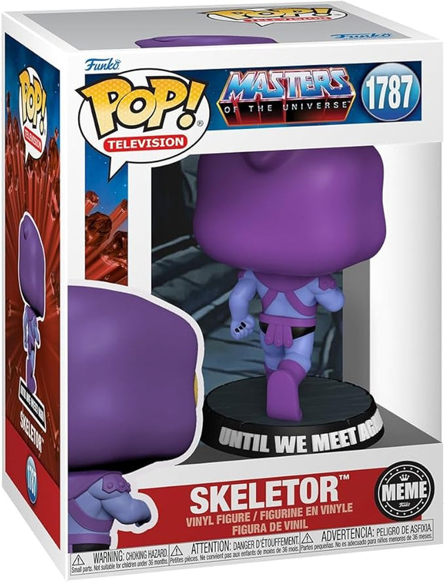 Funko Pop! TV: Meme - Skeletor - Masters of The Universe - Collectable Vinyl Figure - Gift Idea - Official Merchandise - Toys for Kids & Adults - Animation Fans