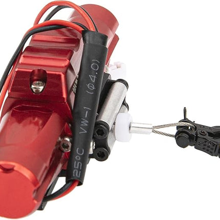 RC Car Winch,Universal Simulation Winch with Dual Motor Compatible with Traxxas TRX4 Axial SCX10 90046 D90 1/10 Scale RC Crawler Car