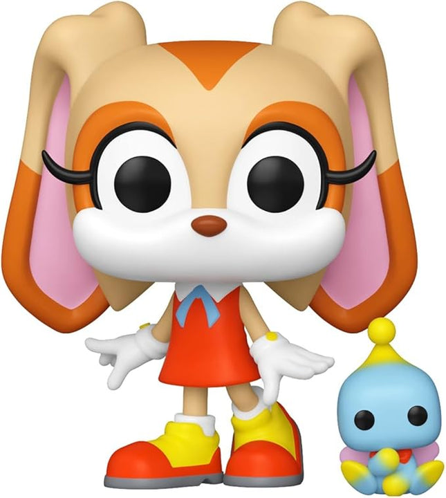 Funko POP & Buddy: Sonic - Cream with Cheese - Sonic The Hedgehog - Collectable Vinyl Figure - Gift Idea - Official Merchandise - for Kids & Adults - Video Games Fans - Model Figure for Collectors