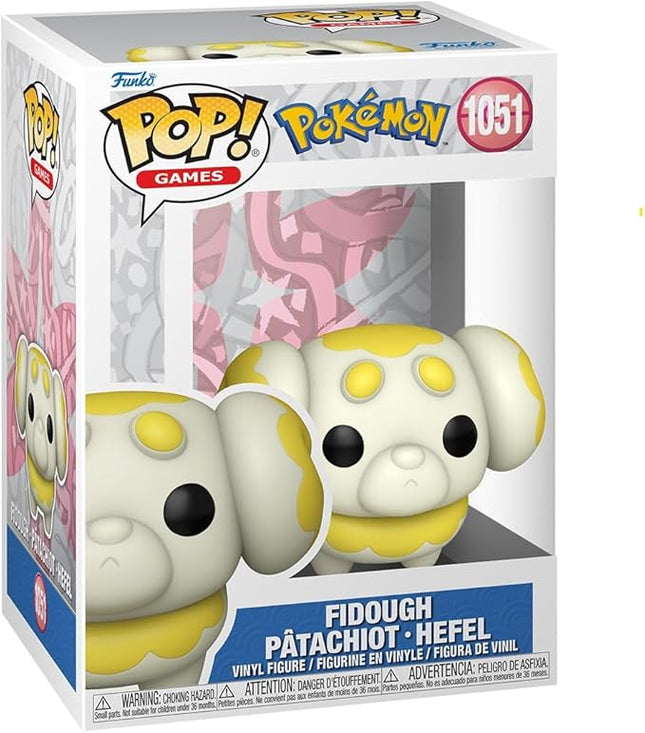 Funko Pop Games: Pokemon - Fidough - Collectable Vinyl Figure - Gift Idea - Official Merchandise - Toys for Kids & Adults - Video Games Fans - Model Figure for Collectors and Display