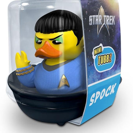 TUBBZ Mini Spock Collectible Vinyl Rubber Duck Figure - Official Star Trek Merchandise - Sci-Fi TV, Movies & Video Games