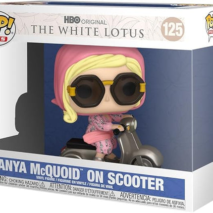 Funko POP Rides: White Lotus - Tanya McQuoid on Scooter - Collectable Vinyl Figure - Gift Idea - Official Merchandise - for Kids & Adults - TV Fans - Model Figure for Collectors