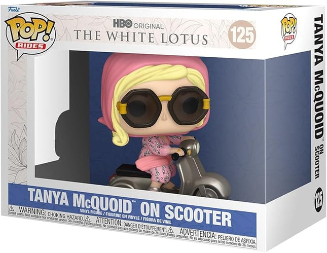 Funko POP Rides: White Lotus - Tanya McQuoid on Scooter - Collectable Vinyl Figure - Gift Idea - Official Merchandise - for Kids & Adults - TV Fans - Model Figure for Collectors