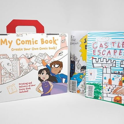 Lulu Jr. My Comic Book Making Kit, Multicolor, 6.75" x 10.25"