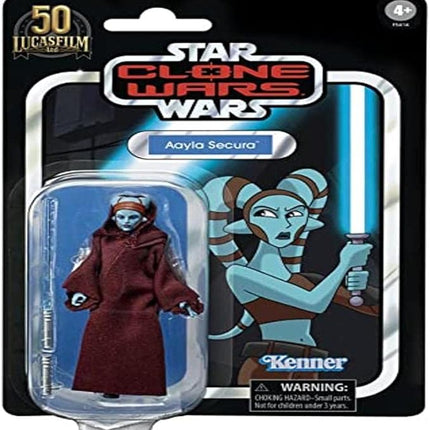 Star Wars The Vintage Collection Clone Wars 3.75 Inch Action Figure Exclusive - Aayla Secura VC217