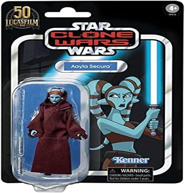 Star Wars The Vintage Collection Clone Wars 3.75 Inch Action Figure Exclusive - Aayla Secura VC217