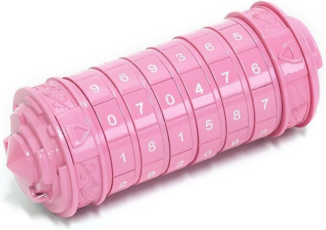 Da Vinci Code Numeric Cryptex Money Puzzle Box for Cash Gift, Jewelry Box with Hidden Compartment, Unique Puzzle Gift for Adults Brain Teaser Valentine’s Day Wedding & Anniversary Present