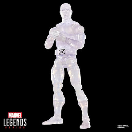 Marvel Legends Series Secret Wars Ice Man, X-Men Retro Comics Collectible 6-Inch Action Figure with Shield