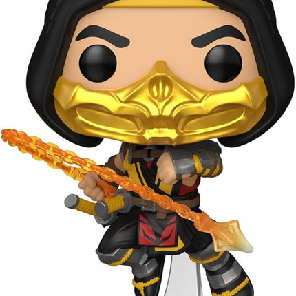 Funko Pop Games: Mortal Kombat 11 Fatality - Scorpion - Mortal Kombat Game Franchise - Collectable Vinyl Figure - Gift Idea - Official Merchandise - Toys for Kids & Adults - Video Games Fans