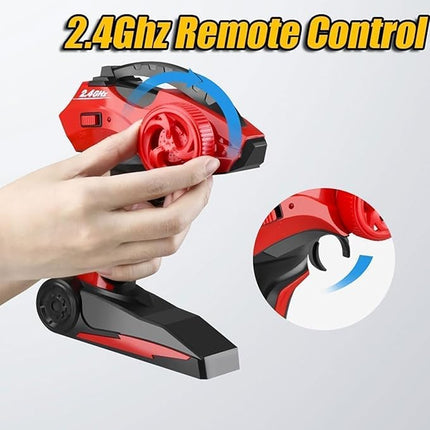 1/8 20IN Alloy RC Truck 2.4G All Terrain Large Remote Control Car Racing Car Off-Road Climbing Vehicle Buggy Boy Toy Gifts for Children and Adults Black