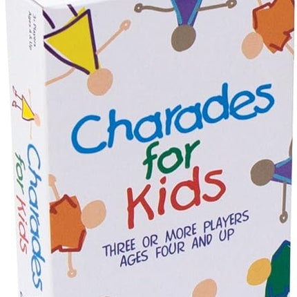 Pressman Charades for Kids Peggable - No Reading Required Family Game Multicolor ,5"