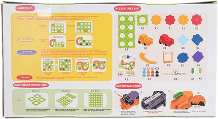 DIY STEM Board Games Kids Toys,Road Builder Educational Learning Toys for Kids, Montessori Logic Puzzles Brain Teasers Toy Preschool Classroom Gifts for Age 4-12 Year Old