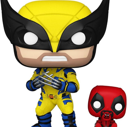 Funko POP! & Buddy: Deadpool & Wolverine - Wolverine with Babypool - Collectable Vinyl Figure - Gift Idea - Official Merchandise - for Kids & Adults - Movies Fans - Model Figure for Collectors