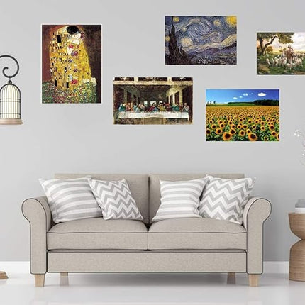 CHAMBERART 1000 Piece Premium Jigsaw Puzzle Tulip Fields A-1159