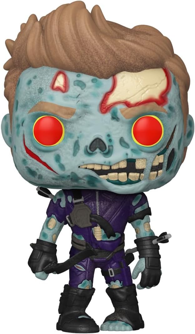 Funko Pop! Marvel: Marvel Zombies - Zombie Hawkeye - Collectable Vinyl Figure - Gift Idea - Official Merchandise - Toys for Kids & Adults - Comic Books Fans - Model Figure for Collectors and Display