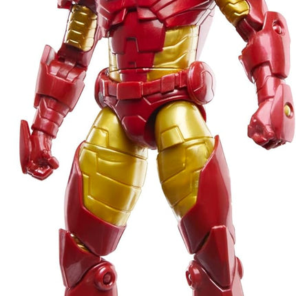 Marvel Legends Series Iron Man (Model 20), Iron Man Comics Collectible 6-Inch Action Figure, Retro-Inspired Blister Card