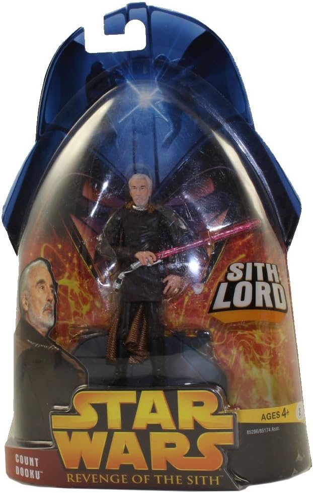 Star Wars Revenge of the Sith Count Dooku Sith Lord 4 1/2" Action Figure