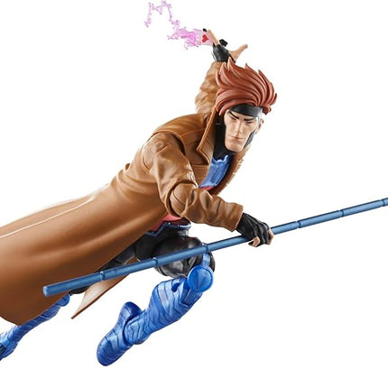 Marvel Hasbro Legends Series Gambit, X-Men ‘97 Collectible 6 Inch Action Figures, Legends Action Figures