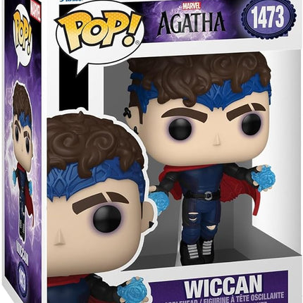 Funko POP Marvel: Wiccan - Agatha Coven of Chaos - Collectable Vinyl Figure - Gift Idea - Official Merchandise - for Kids & Adults - TV Fans - Model Figure for Collectors and Display