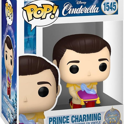 Funko Pop Disney: Cinderella's 75th Anniversary - Prince Charming - Collectable Vinyl Figure - Gift Idea - Official Merchandise - Toys for Kids & Adults - Cartoon/Animation Fans