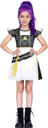 Girls Demon Pop Singer Hunters Costume 3-14 Years Stage Dance Idol Cosplay Outfit, Kids Halloween Costumes