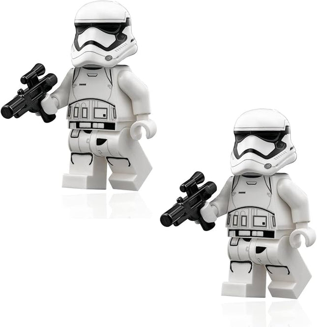 LEGO Star Wars The Force Awakens Minifigure - Pack of 2 First Order Stormtrooper with Blaster Guns