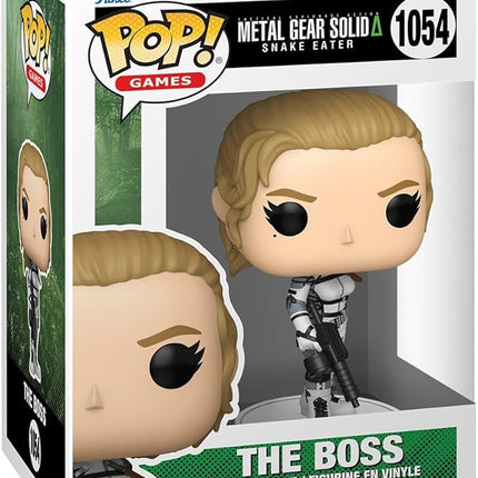 Funko Pop Games: Metal Gear - The Big Boss - Metal Gear Solid - Collectable Vinyl Figure - Gift Idea - Official Merchandise - Toys for Kids & Adults - Video Games Fans - Model Figure for Collectors
