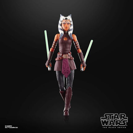 STAR WARS The Black Series Ahsoka Tano (Padawan), The Clone Wars 6-Inch Action Figures, Ages 4 and Up