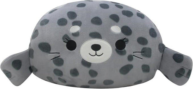 Squishmallows Original Stackables 12-Inch Grey Spotted Seal with White Belly - Medium-Sized Ultrasoft Official Jazwares Plush