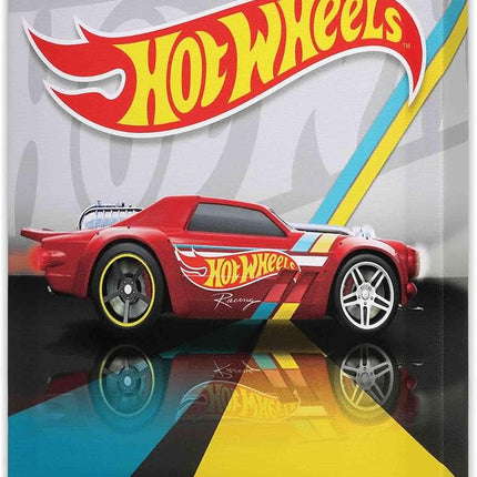 Mattel Hot Wheels Red Car Gallery Wrapped Canvas Wall Decor - Colorful Hot Wheels Wall Art for Kids' Bedroom or Play Room