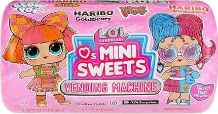 L.O.L. Surprise! Loves Mini Sweets Series 3 Vending Machine with 8 Surprises, Accessories, Vending Machine Packaging, Limited Edition Doll, Candy Theme, Collectible Doll- Great Gift for Girls Age 4+