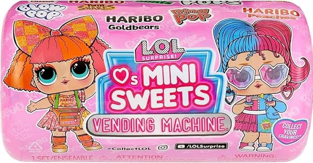 L.O.L. Surprise! Loves Mini Sweets Series 3 Vending Machine with 8 Surprises, Accessories, Vending Machine Packaging, Limited Edition Doll, Candy Theme, Collectible Doll- Great Gift for Girls Age 4+