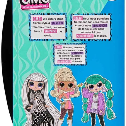 L.O.L. Surprise! O.M.G. Groovy Babe Fashion Doll with Multiple Surprises and Fabulous Accessories – Great Gift for Kids Ages 4+