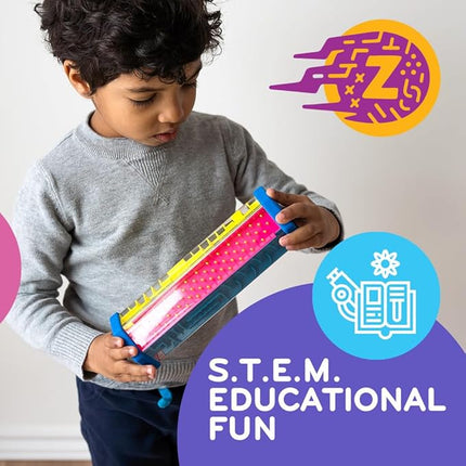 Mobi Zoomi Hexagon Maze Puzzle Game - 3D Hexagon Maze Gravity Ball Game for Toddlers and Kids, Brain Teaser Puzzles, Fidget Toy for Motor Skills and Coordination - Toddler Toys for Ages 4+