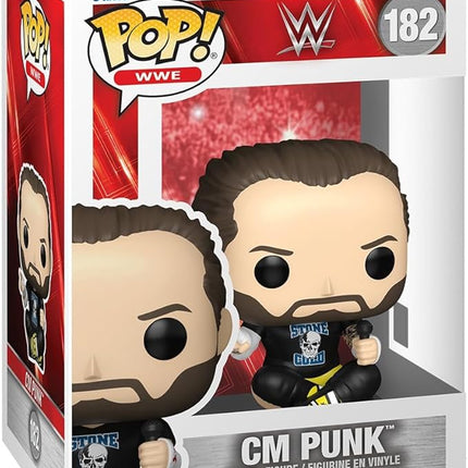 Funko Pop! WWE: CM Punk - Collectable Vinyl Figure - Gift Idea - Official Merchandise - Toys for Kids & Adults - Sports Fans - Model Figure for Collectors and Display
