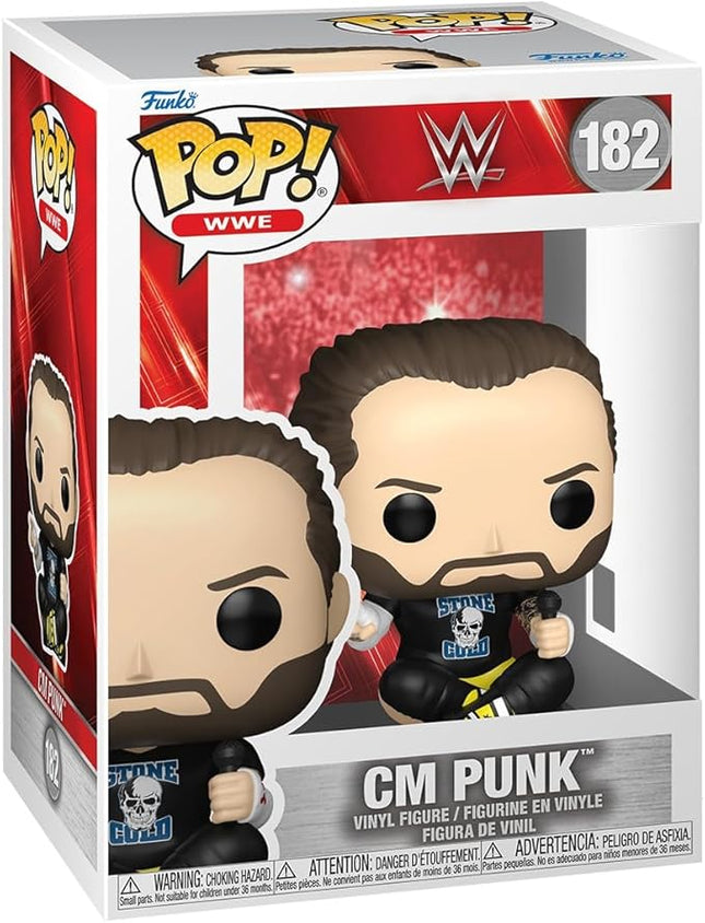 Funko Pop! WWE: CM Punk - Collectable Vinyl Figure - Gift Idea - Official Merchandise - Toys for Kids & Adults - Sports Fans - Model Figure for Collectors and Display