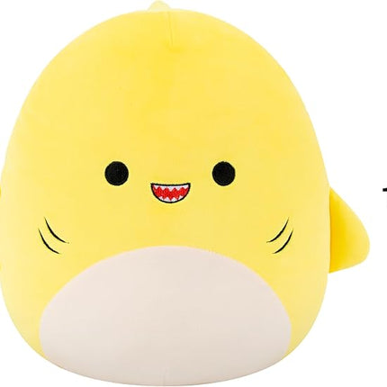 Squishmallows Original 12in Chandler The Yellow Shark – Official Jazwares Plush (Medium-Sized)