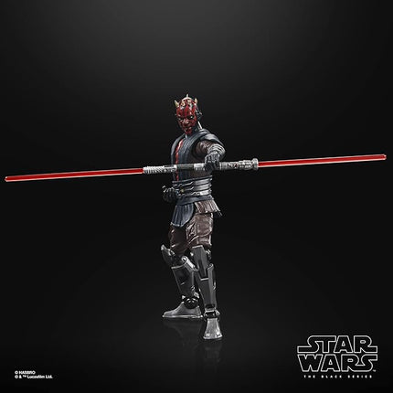 Star Wars The Black Series Darth Maul Toy 6-Inch-Scale The Clone Wars Collectible Action Figure, Toys for Kids Ages 4 and Up
