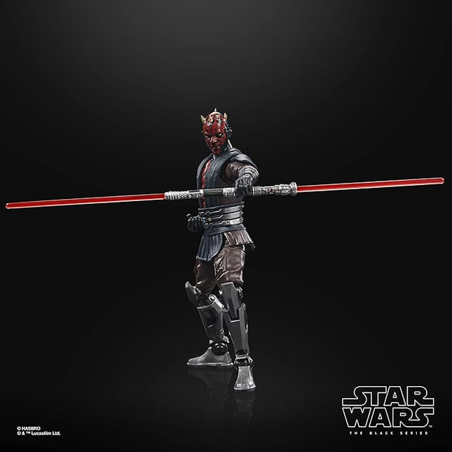 Star Wars The Black Series Darth Maul Toy 6-Inch-Scale The Clone Wars Collectible Action Figure, Toys for Kids Ages 4 and Up