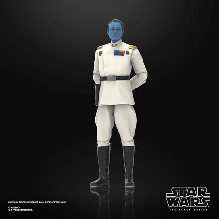 STAR WARS The Black Series Grand Admiral Thrawn, Ahsoka Collectible 6-Inch Action Figure