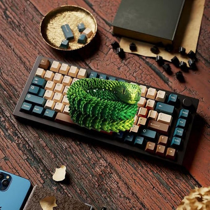 24in 3D Printed Snake Toys, Flexible 3D Printed Animal, Fidget ADHD Snake Toys, Perfect Desk Pet for Animal Collectors