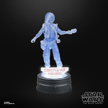 STAR WARS The Black Series Holocomm Collection OSHA Aniseya, Collectible 6 Inch Action Figure with Light-Up Holopuck