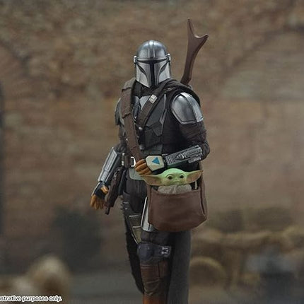 S.H. Figuarts Star Wars The Mandalorian (Din Jalin), Approx. 5.9 inches (150 mm), ABS & PVC & Cloth, Pre-painted Action Figure