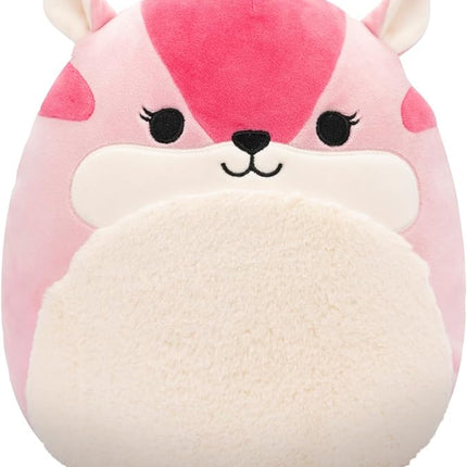 Squishmallows Original 12-Inch Dianalee Pink Chipmunk - Official Jazwares Plush (Medium-Sized)
