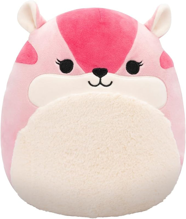 Squishmallows Original 12-Inch Dianalee Pink Chipmunk - Official Jazwares Plush (Medium-Sized)
