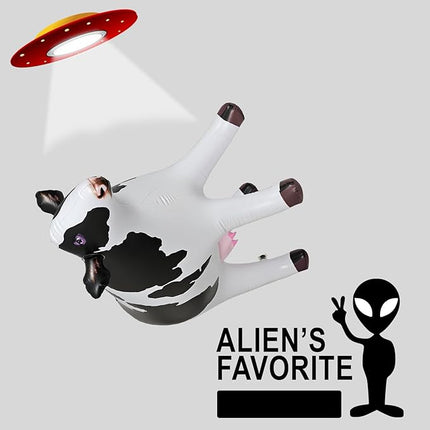 Jet Creations Cow Inflatable Animal Baby 37 inch Long Great for Pool Party Decoration, Birthday Kids and Adult an-Cow