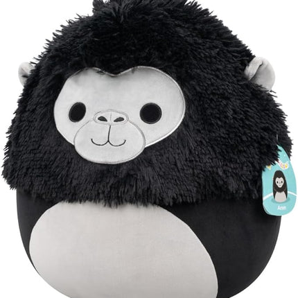 Squishmallows Original 14in Aron The Black Gorilla – Official Jazwares Plush (Large)